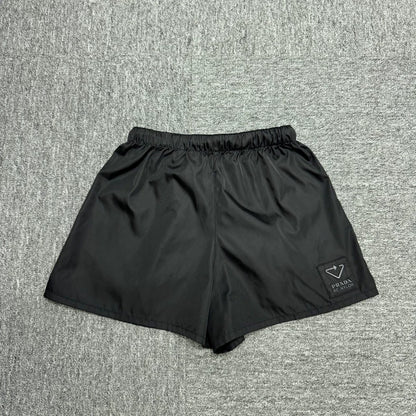 Prada Metal Nylon Drawstring Function Shorts-zp