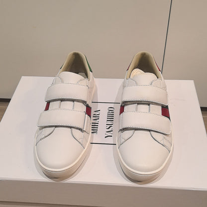 Gucci ACE Kids Low-Top Sneakers in White 0079