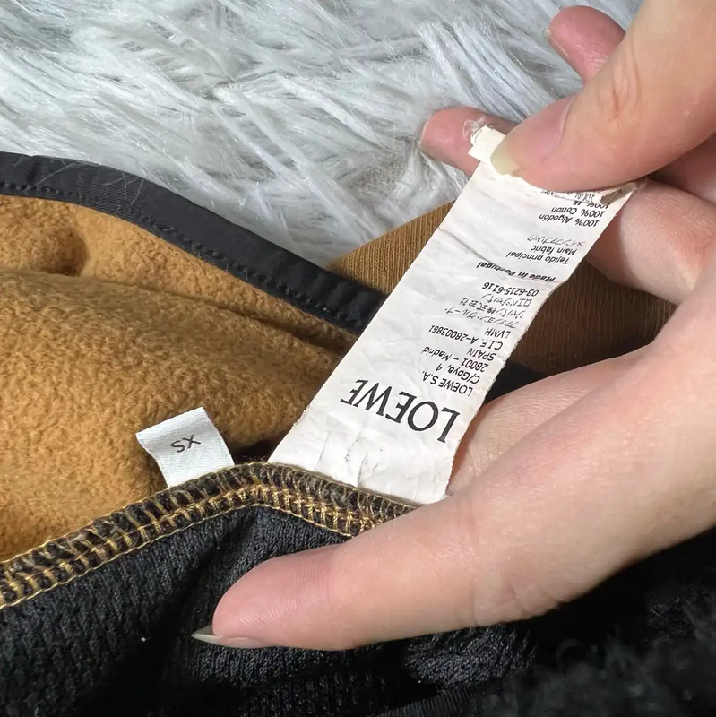 Loewe Black Cotton Men's Jacket XS 0089