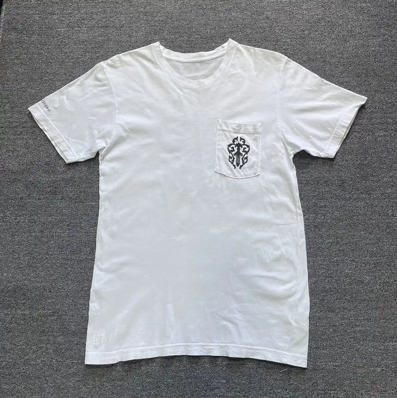 Chrome Hearts White Short Sleeve T-Shirt 0089