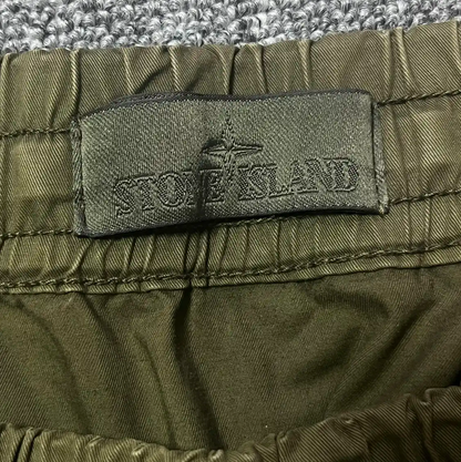 Stone Island Men's Military Green Casual Pants 0089