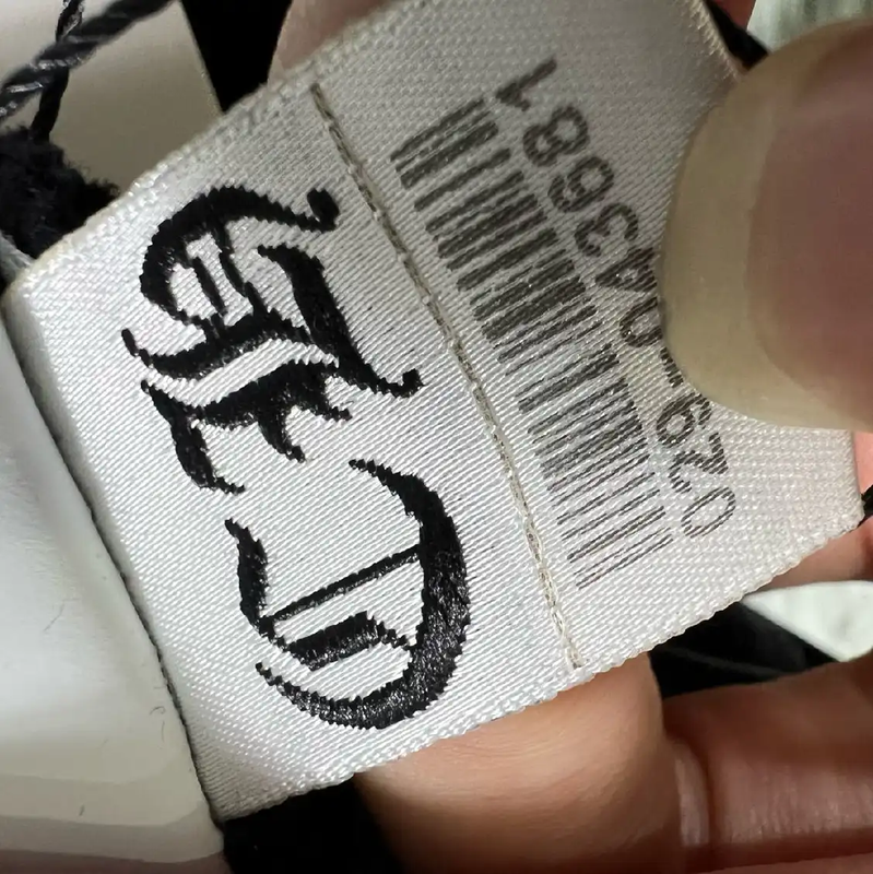 Chrome Hearts Black Cotton Casual Pants for Men 0089