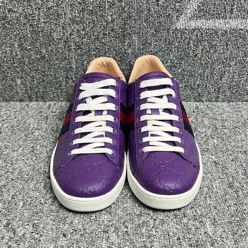 Gucci Classic Logo Leather Casual Sneakers 0079