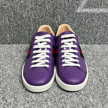 Gucci Classic Logo Leather Casual Sneakers 0079