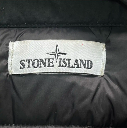 Stone Island Black Men's Sleeveless Outer Vest 0089