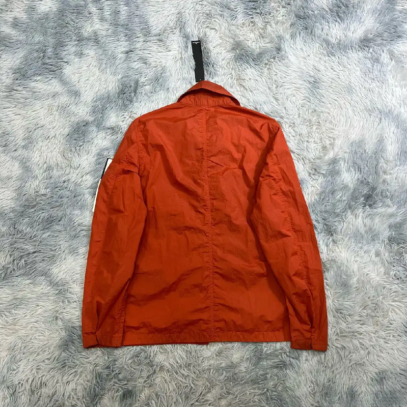 Stone Island Red Nylon Men's Jacket 0089
