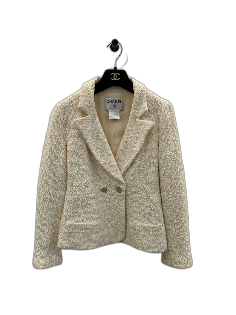 Classic Beige Casual Blazer by Chanel