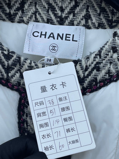 Chanel White Cotton Jacket