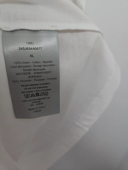 Dior Embroidered Short Sleeve T-shirt