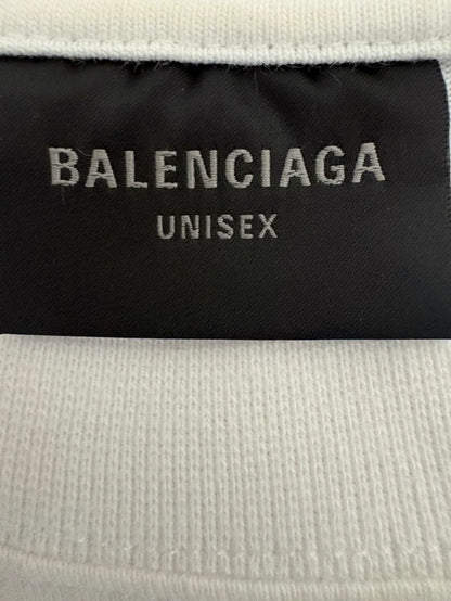 Balenciaga White Short Sleeve T-Shirt