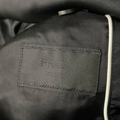 Prada Black Long Sleeve Coat for Men