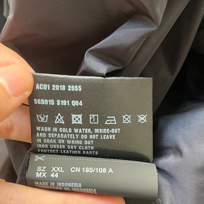 Prada Men's Black Puffer Jacket XXL