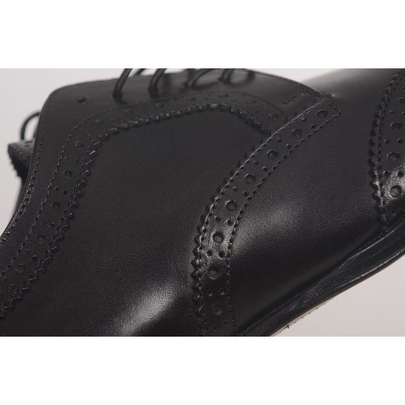 Louis Vuitton Stylish Black Casual Leather Shoes 0079
