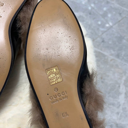 Gucci Stylish Casual Black Slipper with Embroidery 0079