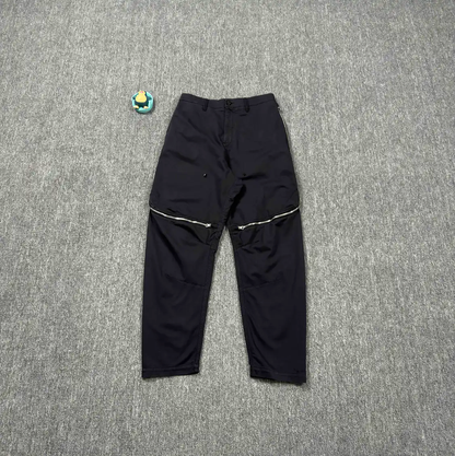 Stone Island Black Casual Pants for Men 0089