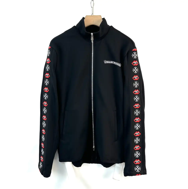 Chrome Hearts Black Cotton Embroidered Long Sleeve Jacket 0089