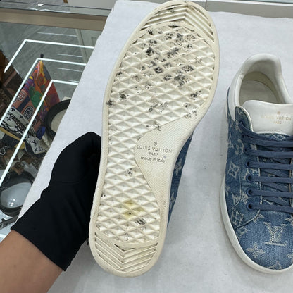 Louis Vuitton Luxembourg Denim Sneakers for Men 0079
