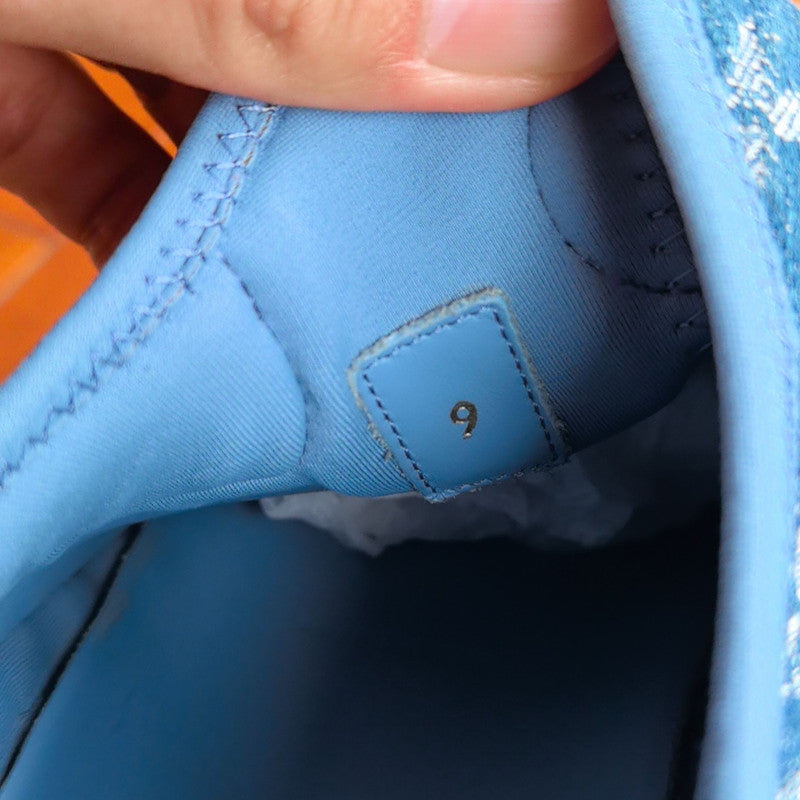 Louis Vuitton Fastlane Denim Sneakers in Navy Blue 0079