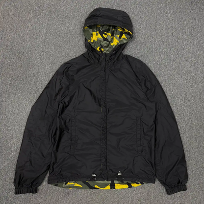 Prada Camouflage Nylon Hooded Jacket
