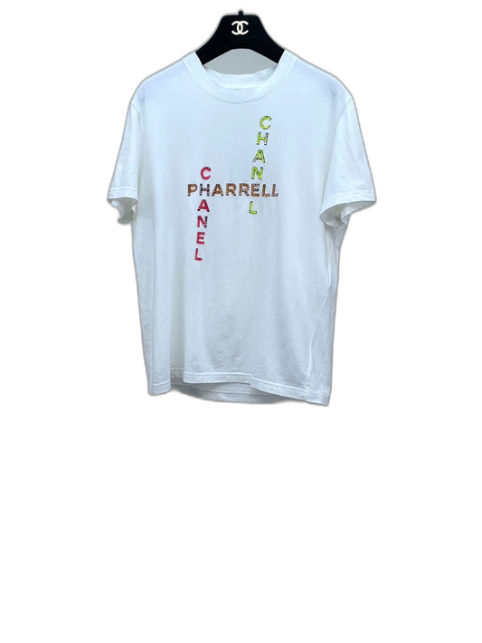 Chanel Colorful Logo Short Sleeve T-Shirt
