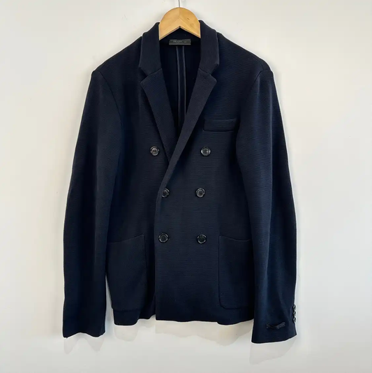 Prada Black Cotton Men's Blazer
