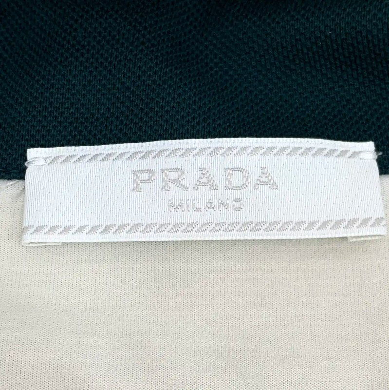 Prada Color-Block Cotton Men's T-Shirt
