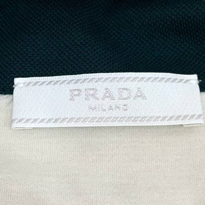 Prada Color-Block Cotton Men's T-Shirt