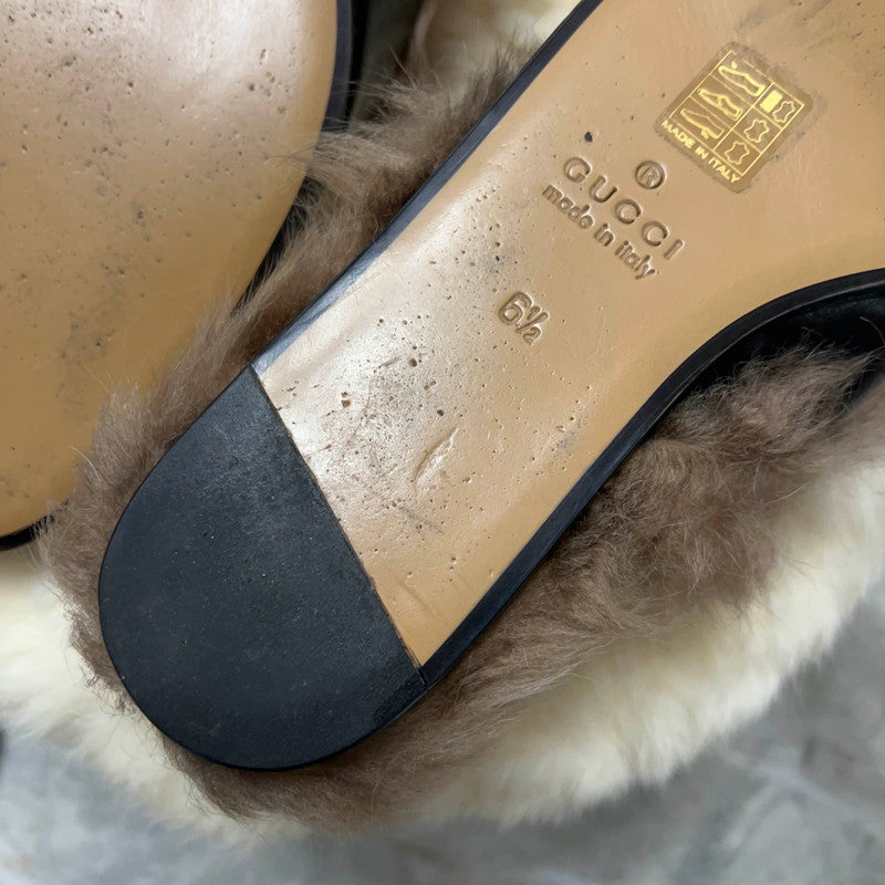 Gucci Stylish Casual Black Slipper with Embroidery 0079