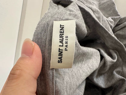 Saint Laurent Classic Gray T-Shirt XXL