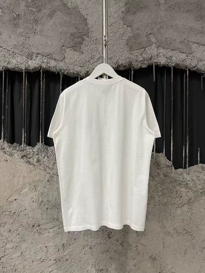 Prada Triangle Logo Short Sleeve T-Shirt