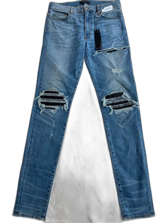 Amiri Worn Look Distressed Jeans