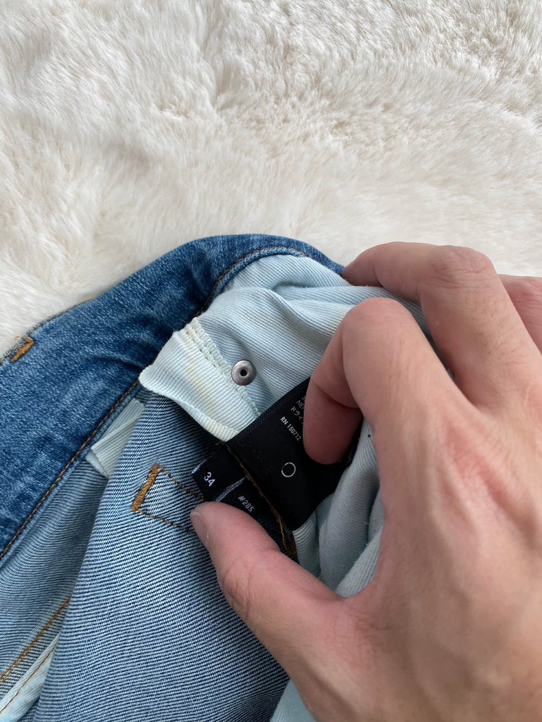 Amiri Worn Look Distressed Jeans