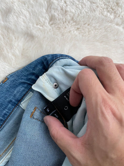 Amiri Worn Look Distressed Jeans