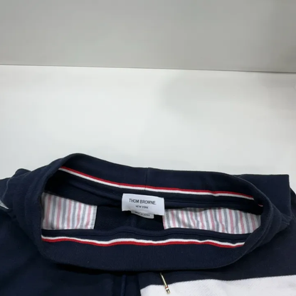 Thom Browne Classic Stripe Navy Cycling Shorts