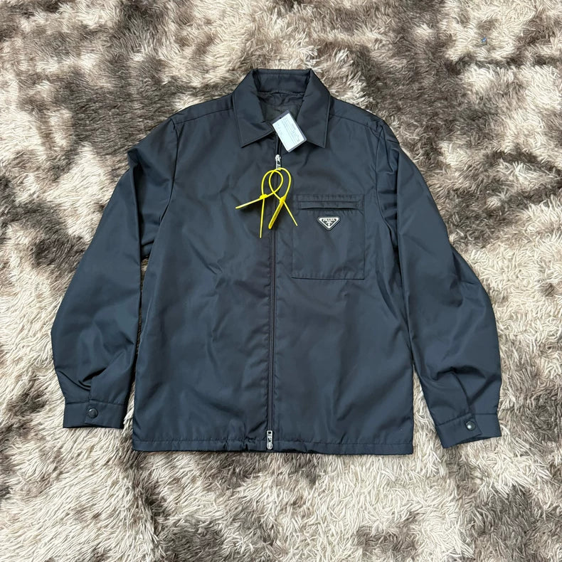 PRADA SS22 Re-Nylon Zip-Up Jacket