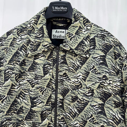 Acne Studios Green Mountain Print Zip Jacket-yf