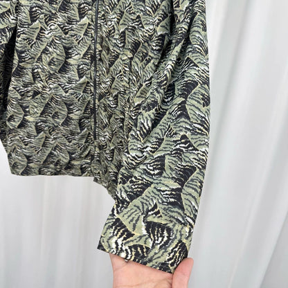 Acne Studios Green Mountain Print Zip Jacket-yf