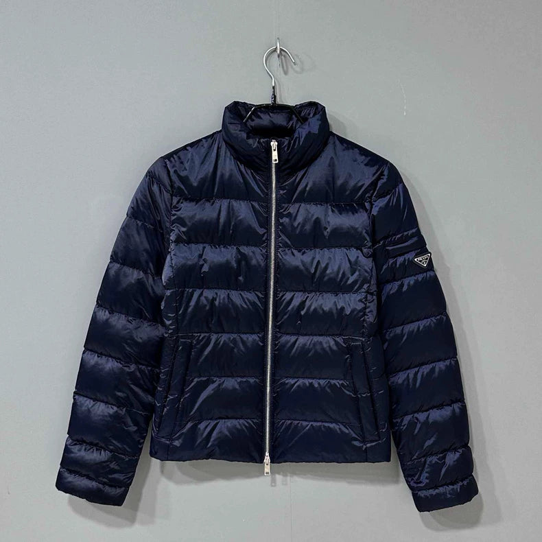 PRADA Triangle Logo Puffer Jacket