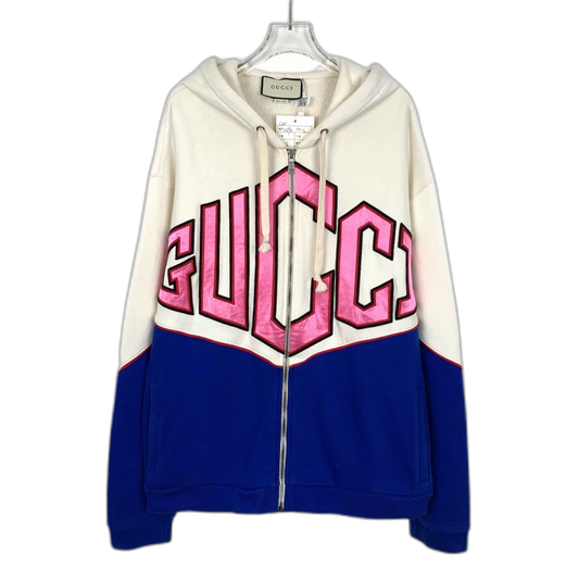 Gucci Colorful Logo Hoodie Jacket