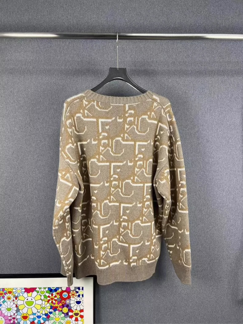 Dior x Travis Scott Logo Sweater