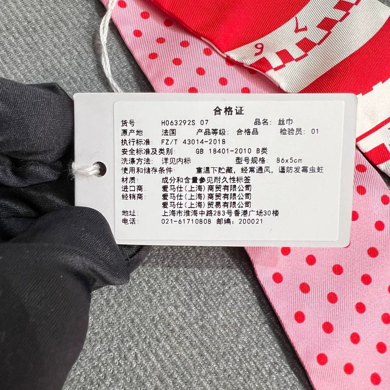 Hermes Twilly Silk Scarf