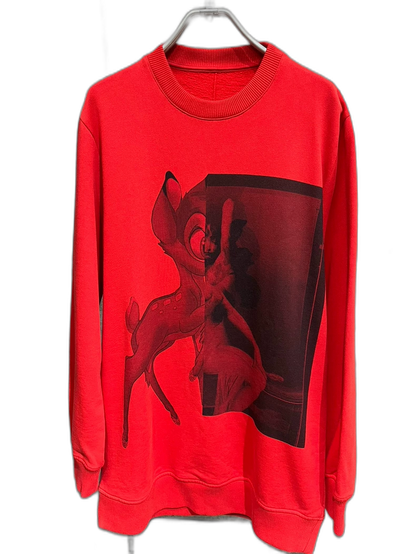 Givenchy Red Bambi Sweatshirt XS