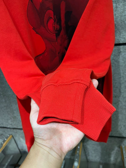 Givenchy Red Bambi Sweatshirt XS