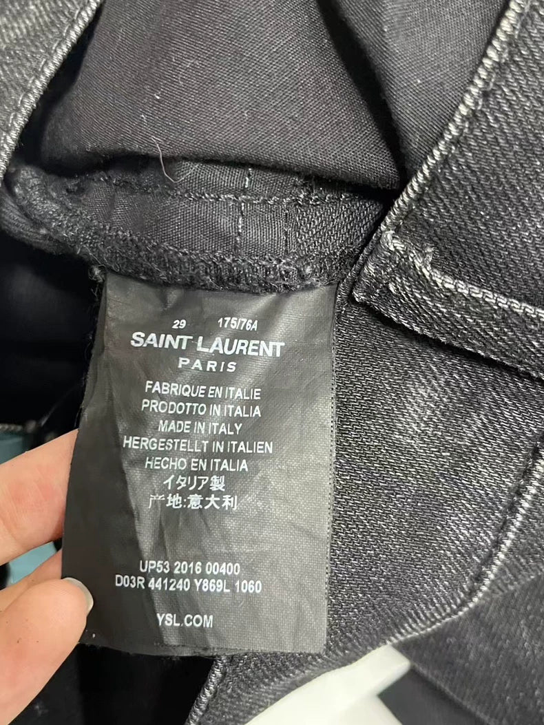 Saint Laurent Paris Slim Fit Jeans
