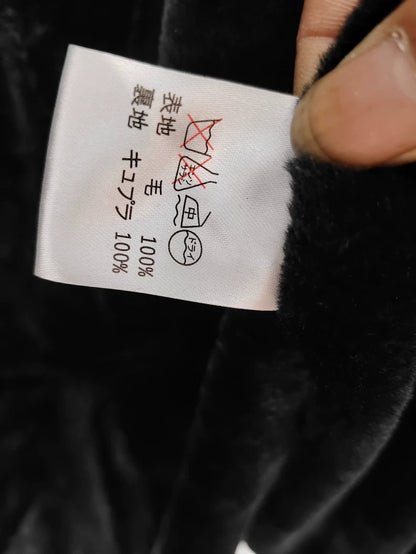 Givenchy Black Fur Collar Long Coat