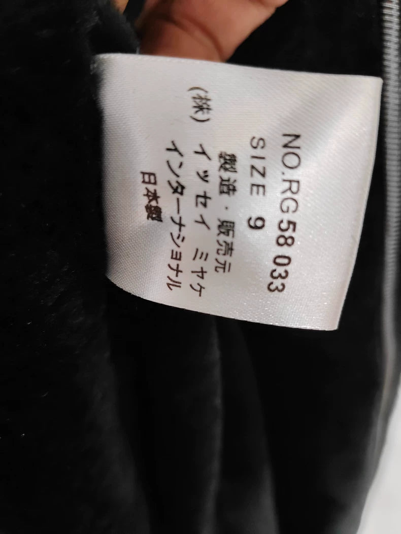 Givenchy Black Fur Collar Long Coat