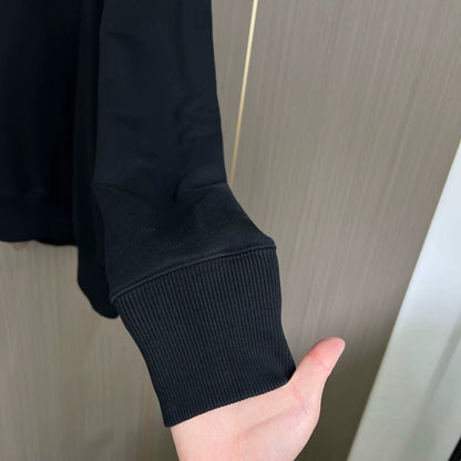 Givenchy Black Embroidered Sweatshirt XL