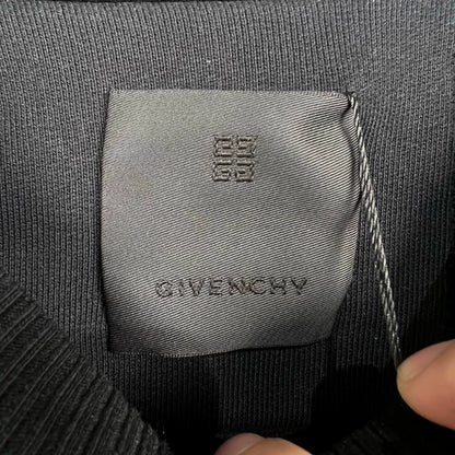 Givenchy Black Embroidered Sweatshirt XL