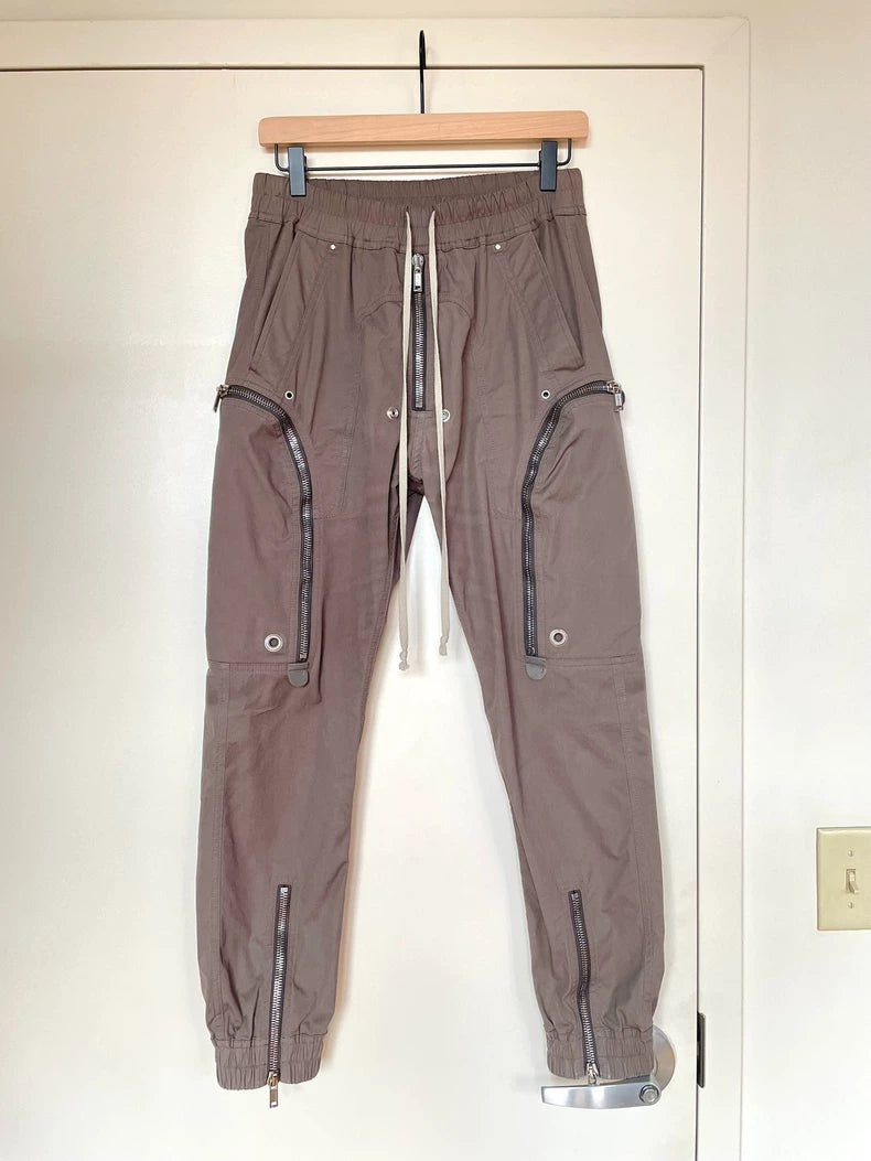 Rick Owens Bauhaus Zip Cargo Pants