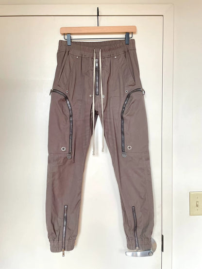 Rick Owens Bauhaus Zip Cargo Pants